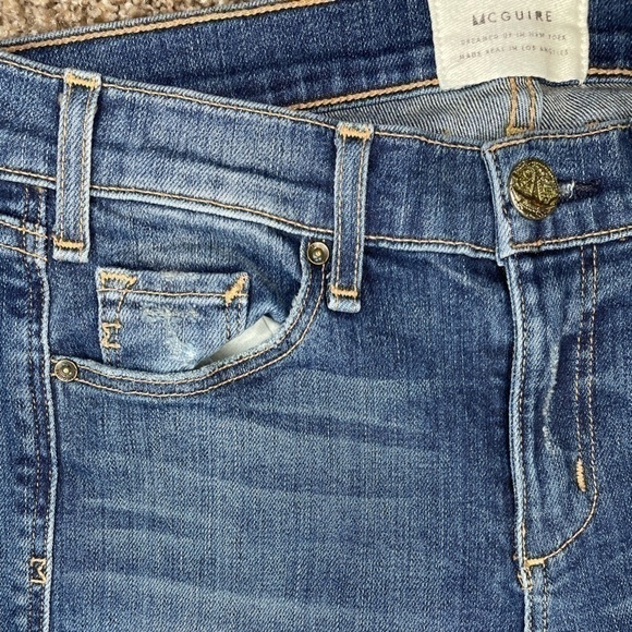 McGuire Aarons Slim Skinny Jeans Distressed - Picture 11 of 11